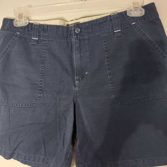 Eddie Bauer Navy Shorts - Picture 3 of 9